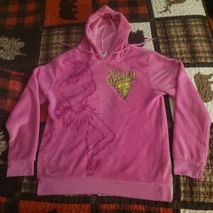 Pink Grinch Women's Hoodie